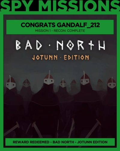 Free Game Won Bad North: Jotunn Edition