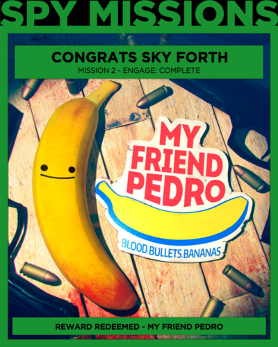 Free Game Won My Friend Pedro